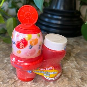 Jelly belly Red Eater Basket stuffer Bubble Tumbler No Spill mini summer fun